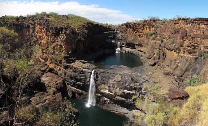 An image of Mitchell Falls, Western Australia.