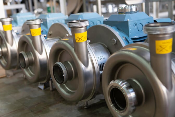 Pumps and motors. Image: MR.Zanis/shuttershock.com