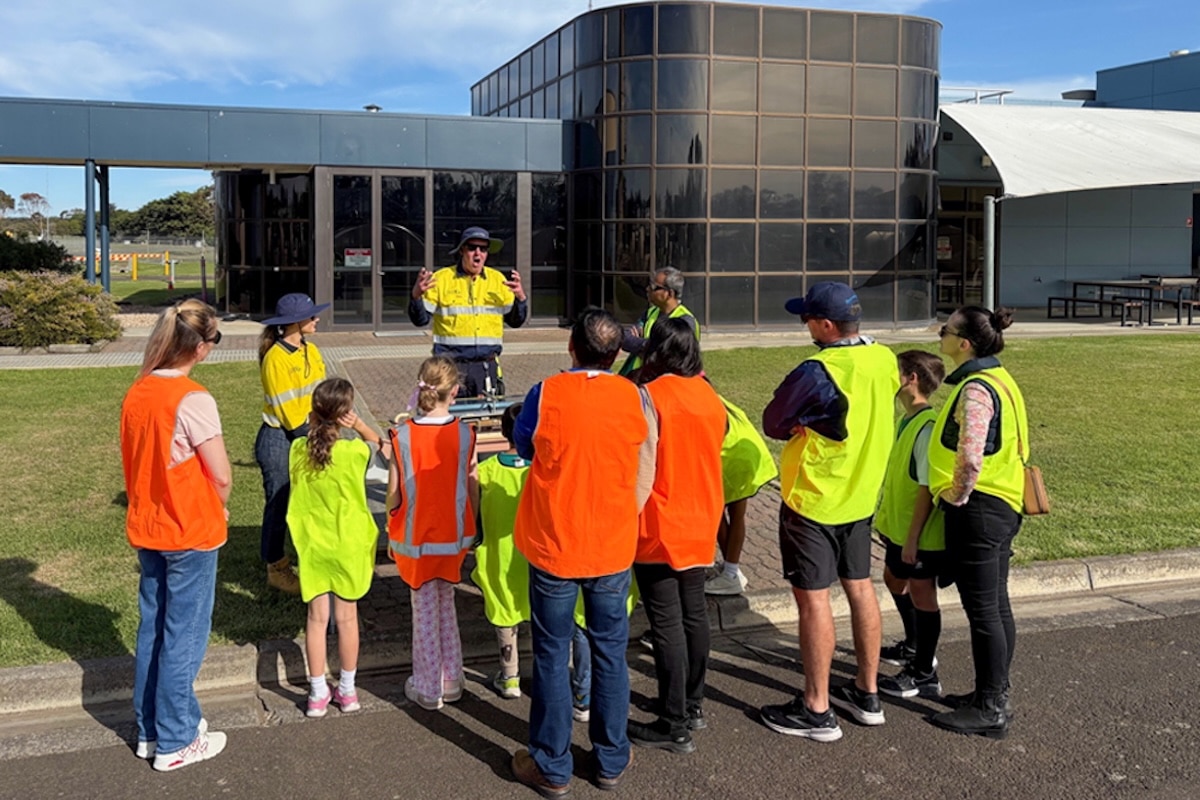 Tours have been taking place at Barwon Water’s largest water storage and main water treatment plant, Wurdee Boluc.