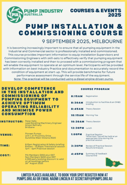 PIA September Training Course