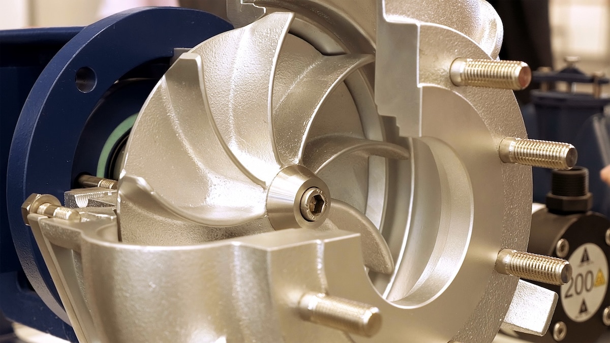 Research shows V-shaped guide vane heads reduce sediment erosion in pump turbines, improving wear resistance and efficiency.
